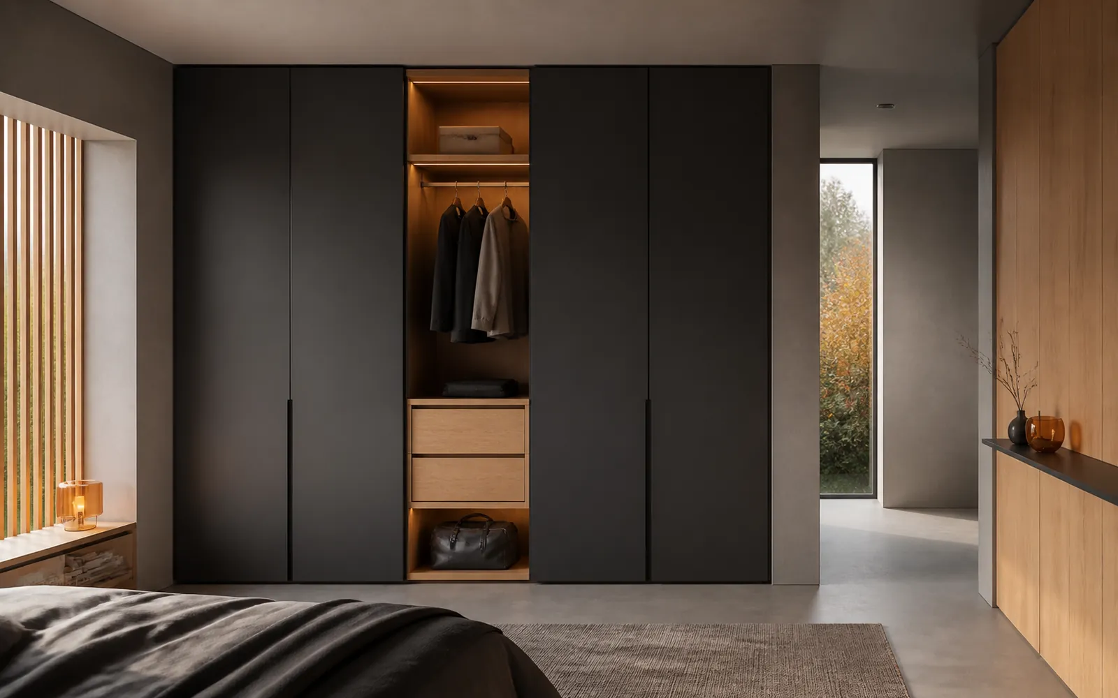 Концептуальная визуализация: встроенные шкафы GUSTAS HOME